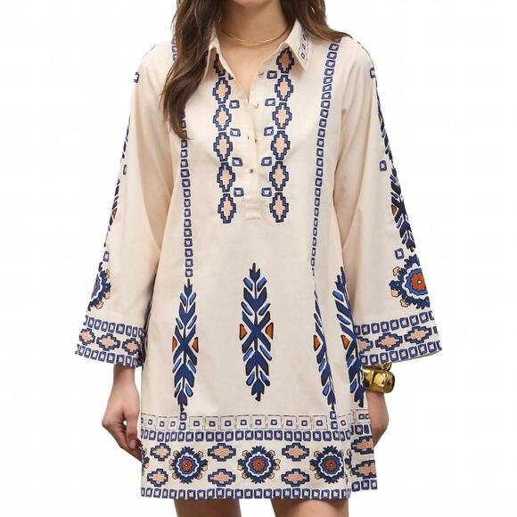 FIGUE Dresses & Skirts - NEW FIGUE jamie dress in medallion tapestry